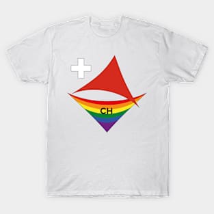 Switzerland pride flag T-Shirt